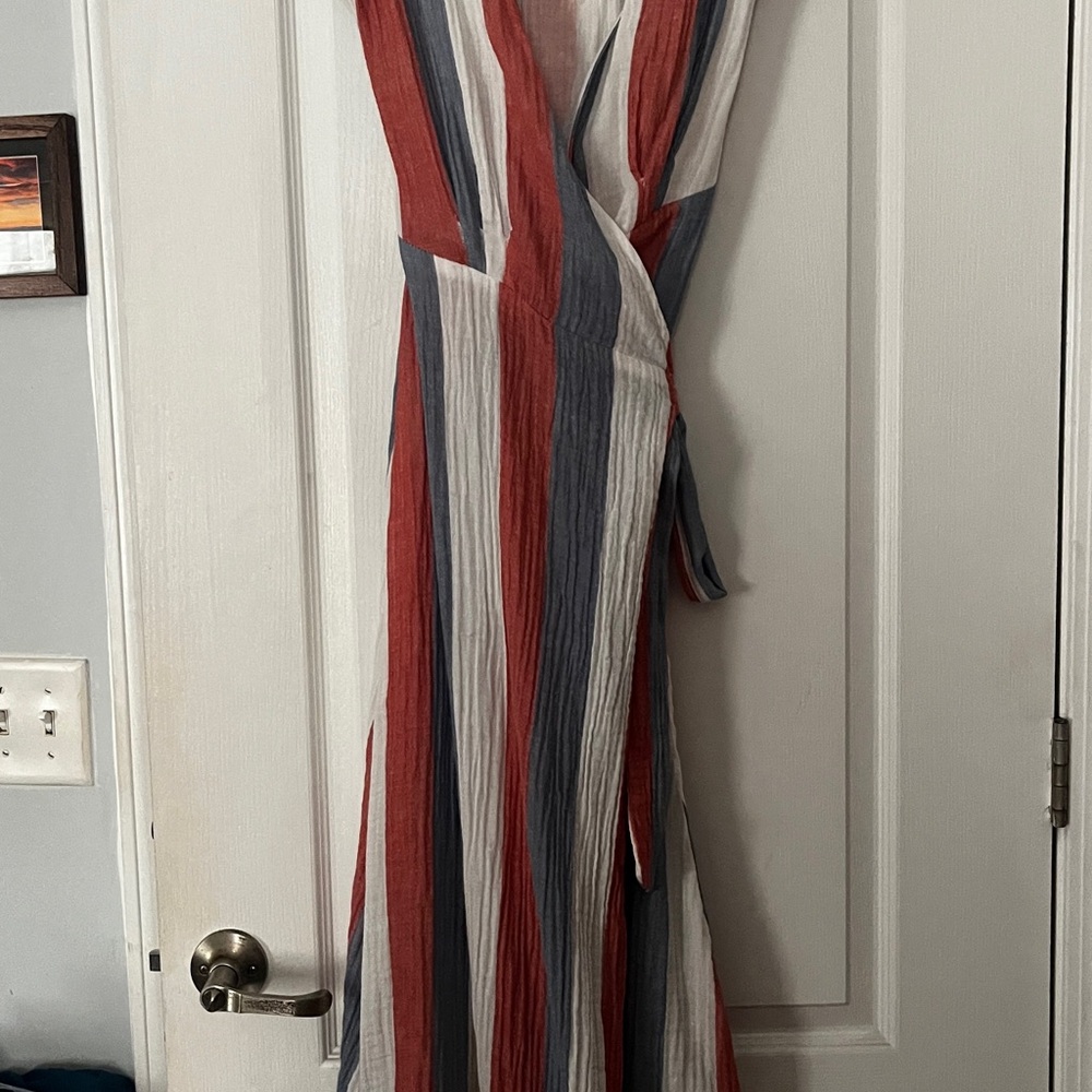 Marine Layer Multicolor Striped Maxi Dress